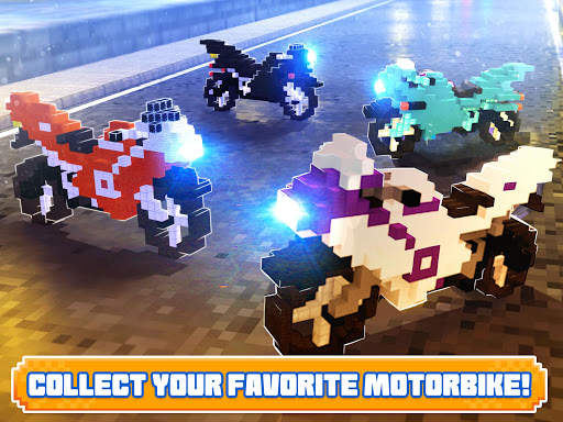 Blocky Superbikes Race Game screenshot 16
