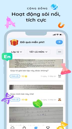 Dicamon: Giải Toán Lý Hoá Anh screenshot 15