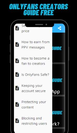 Guide Only Fans App screenshot 8