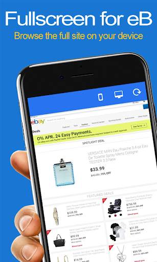 FullScreen Tablet for eBay screenshot 2
