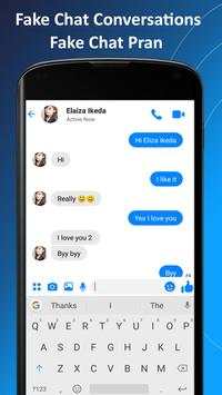 Fake Messenger - Fake Chat Conversation: Fake Chat screenshot 1