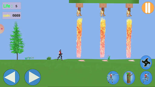 ninja warrior : permainan ninja - permainan pedang screenshot 2