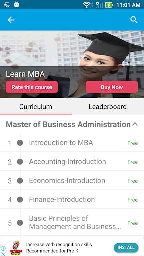 Learn MBA and Accounting screenshot 2