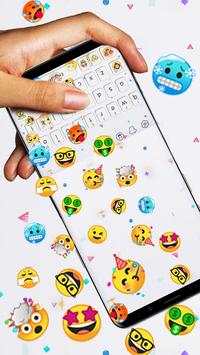 New Emoji Gravity Keyboard Theme screenshot 2
