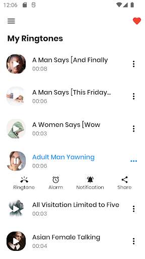 Cool Human Voice Ringtones screenshot 2