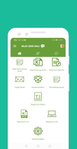 Bulk sms sender (SIM, Whats App) screenshot 3