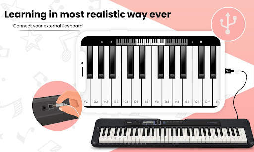 Full Piano keyboard Real piano screenshot 1
