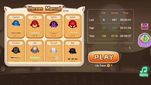 Super Hero War İo screenshot 4