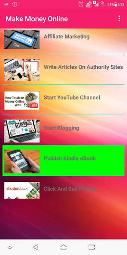 Make Money Online स्क्रीनशॉट 1