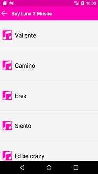Musica Soy Luna 2 Nuevo screenshot 2
