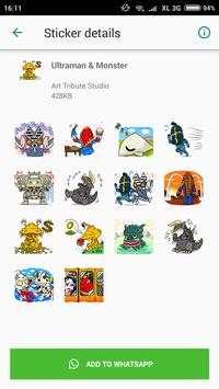 Sticker WhatsApp Ultraman screenshot 5
