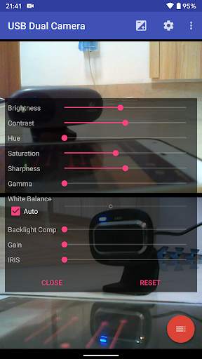 USB Dual Camera - Connect 2 USB WebCams скриншот 4