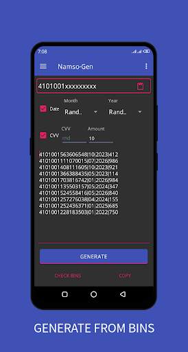 binManager - Namso-Gen, CC Checker, Bin Lookup screenshot 1