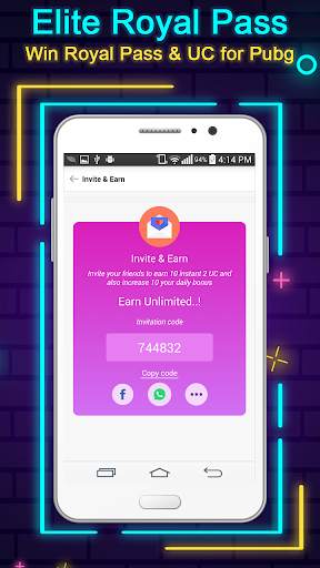 Free UC and Royal Pass screenshot 3