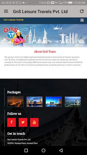 GnS Leisure Travels screenshot 4