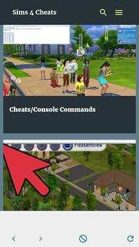 Cheats for sims 4 screenshot 2