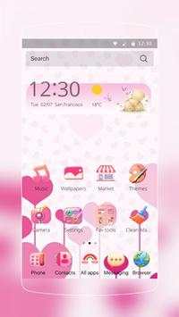 Cute Heart Theme screenshot 1