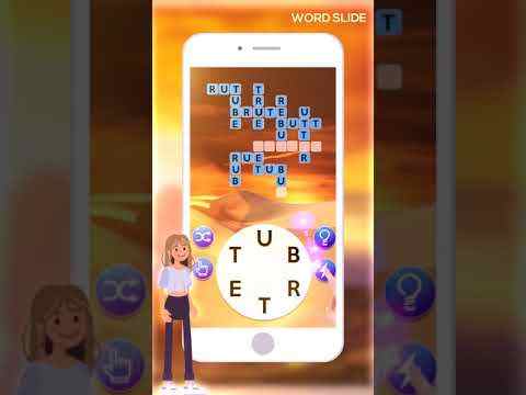 Word Slide - Free Word Games & Crossword Puzzle screenshot 1