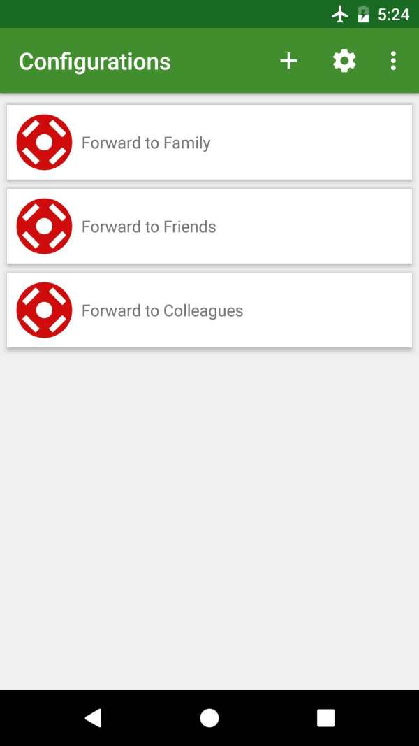 Message Forwarder - SMS, MMS, and Call Forwarding screenshot 1