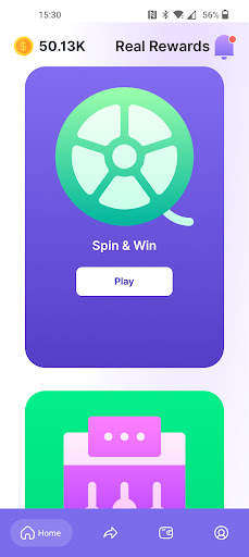 Spin to Win - Real Earn money स्क्रीनशॉट 1