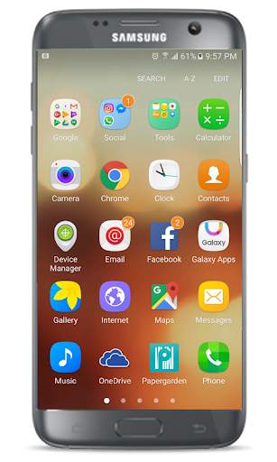 S6 Launcher and S6 edge theme screenshot 3