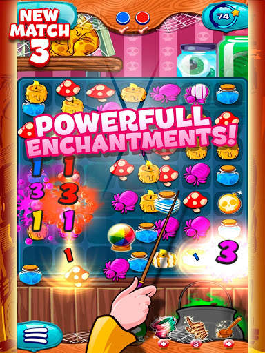 The Apprentice Witch - Puzzle Match 3 Game screenshot 11