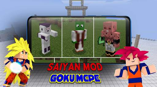 Saiyan Mod Goku for Minecraft screenshot 1
