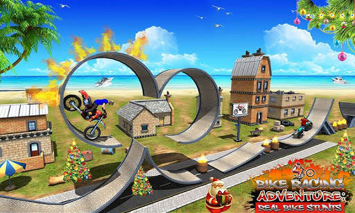 Bike Racing : Adventure Stunts screenshot 6