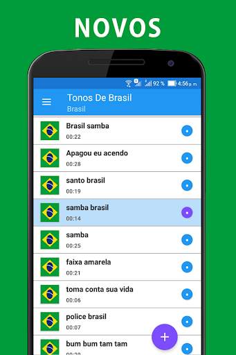 toques para celular brasileiro 5 تصوير الشاشة