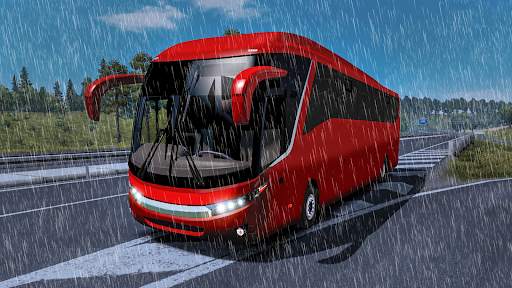 Coach bus driving City bus 3d screenshot 4