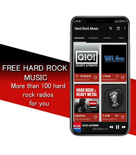 Hard Rock Music app screenshot 5