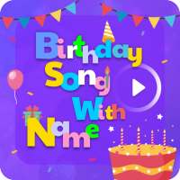 Birthday Song With Name logo