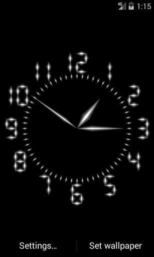 Clock Live Wallpaper screenshot 1