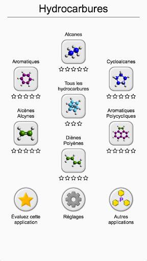 Hydrocarbures: Les structures & formules chimiques screenshot 3