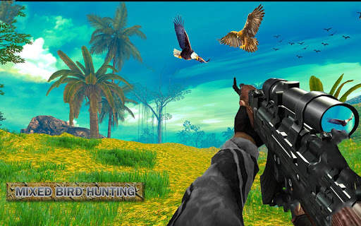Real Flying Birds Hunting 3D screenshot 1