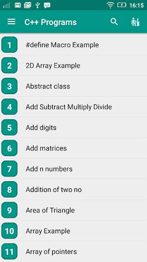 C   Tutorial screenshot 3
