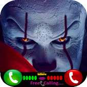 FAKE CALL FROM VEDIO PENNYWISE KILLER on 9Apps