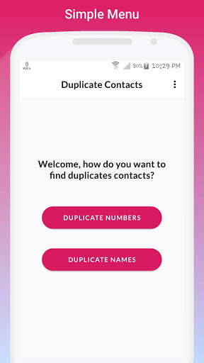 Duplicate Contacts Remover screenshot 1
