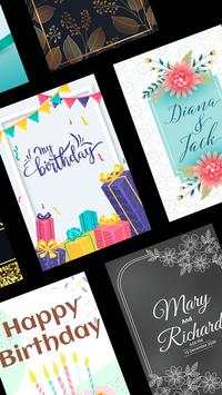 Video Invitation Card Maker - Wedding & Birthday screenshot 2