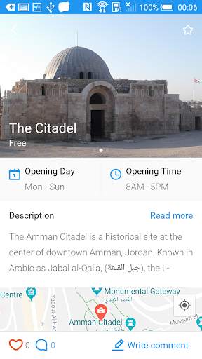 Travel trip plan in Jordan screenshot 3