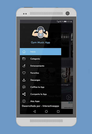 Gym Music App-Música Para Gimnasio screenshot 2