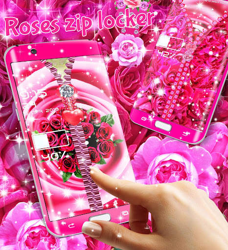 Roses zip locker скриншот 1