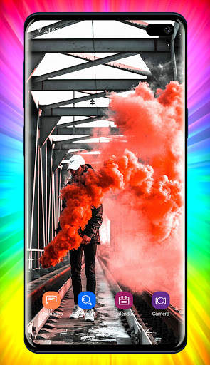 Colorful Smoke wallpaper screenshot 1
