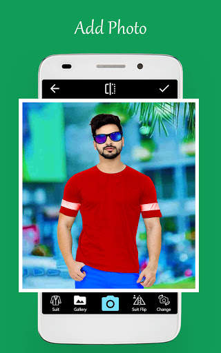 Men T shirt photo editor screenshot 2