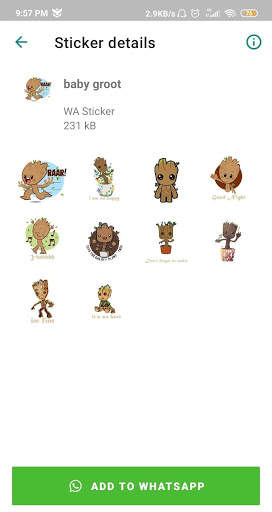 Superhero WA Sticker Apps screenshot 8