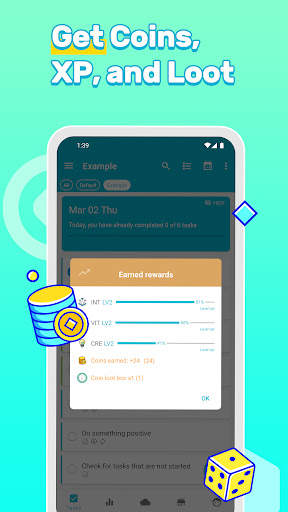 LifeUp Lite: Gamify Tasks screenshot 2
