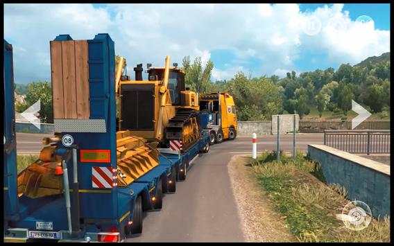 Euro Truck : Real Cargo Delivery Game Simulator 3D screenshot 4