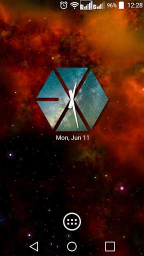 Exo Clock Widget screenshot 4
