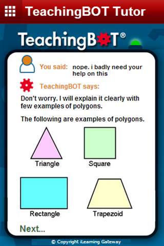 TeachingBOT Math Tutor Lite screenshot 2