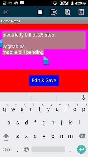 My Notes screenshot 4